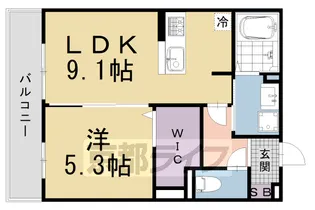 ラ・グレース【2階】の間取り