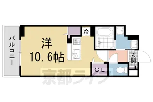 ブルック ブリーズ【3階】の間取り
