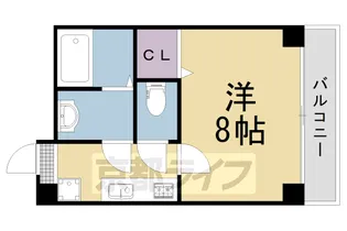 NOBLE妙心寺【401号室】の間取り