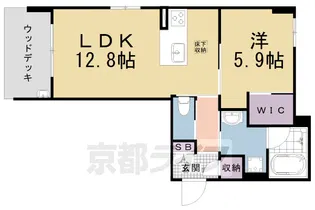 S.R.シャーメゾン【106号室】の間取り