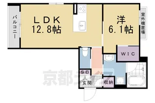 S.R.シャーメゾン【2階】の間取り