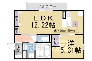 West PathⅡ【2階】の間取り