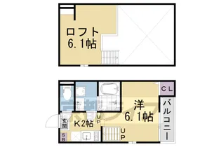 リチェッターコロ【203号室】の間取り