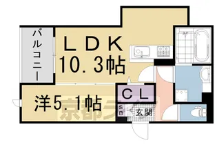 N’s court【2階】の間取り
