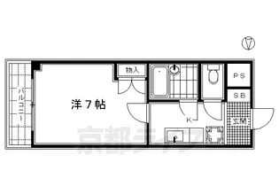 協和ハウスビル【311号室】の間取り