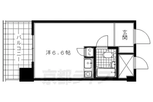 朝日プラザ鴨川Ⅱ【208号室】の間取り