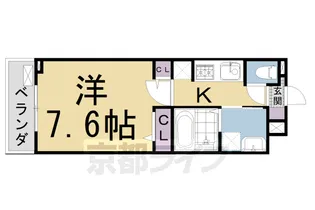 京楽 KYORAKU【3階】の間取り