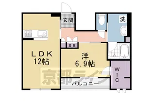 シャーメゾン アリスティオ【303号室】の間取り