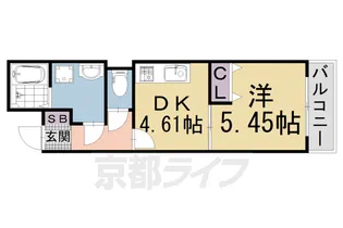 グランデコート竹鼻EAST【101号室】の間取り