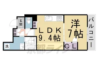 felize【201号室】の間取り