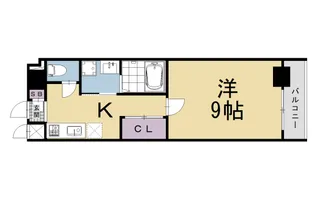 メゾンフォンティーヌ【1階】の間取り