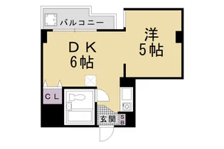 ロイヤル河原町五条【301号室】の間取り