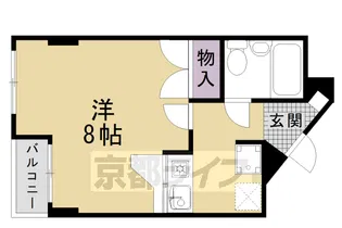 シャトレ・カルム【2階】の間取り