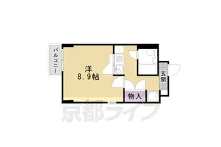 シャトレ・カルム【3階】の間取り