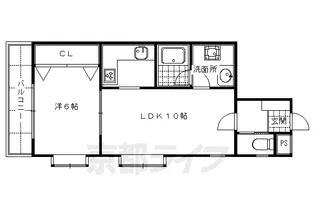 たけうちビル【501号室】の間取り