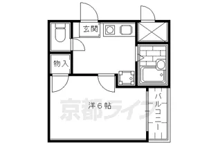 ラリテイ田中【303号室】の間取り