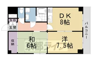 グランドビル21【1001号室】の間取り