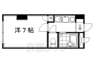 京都府京都市下京区御幸町通五条上ル安土町【マンション】の間取り