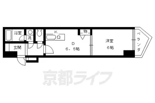 京都府京都市下京区寺町通松原下ル植松町【マンション】の間取り
