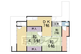 京都府京都市北区紫野上門前町【一戸建】の間取り
