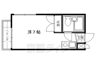 ピアグレース本丸【202号室】の間取り