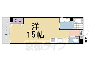 グランシャトレー【3階】の間取り