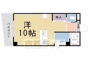 グランシャトレー【4階】の間取り