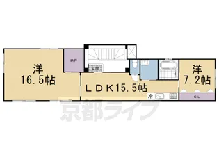 R−Grants大宮五条【701号室】の間取り
