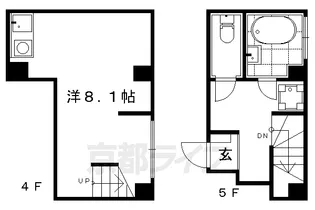 R−Grants大宮五条【5D号室】の間取り