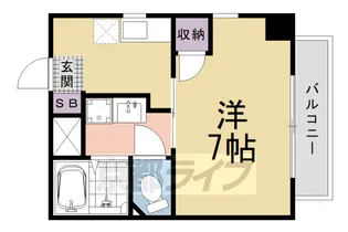 メゾンf【505号室】の間取り