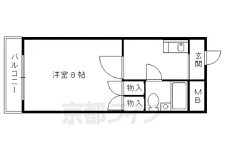 エクセレント丸太町【1階】の間取り