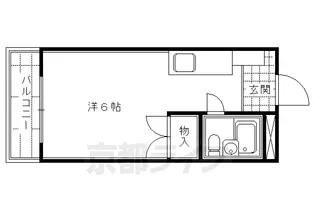 松井マンション【3-C号室】の間取り