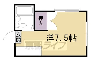 ポルタリブレ【3B号室】の間取り