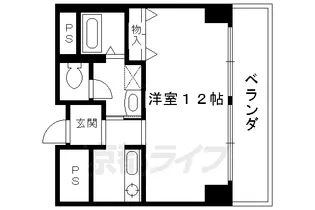 シティパル【3階】の間取り