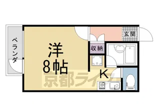 ハウスパティオ【2階】の間取り