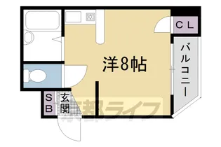 ラメールⅢ【2階】の間取り