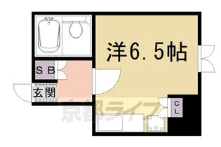 ルピエ四条【2階】の間取り