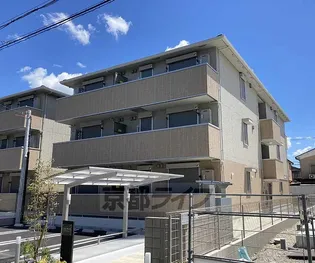 京都府京都市山科区西野野色町【アパート】の外観