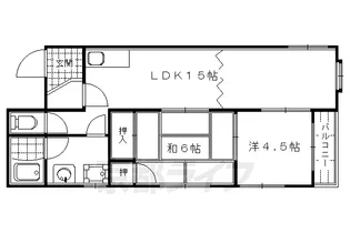 ヒゴエグゼクティブビル【401号室】の間取り