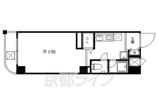グリーンゲイブルズ小寺【4階】の間取り