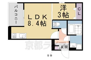 robot home 向島本丸町【2階】の間取り