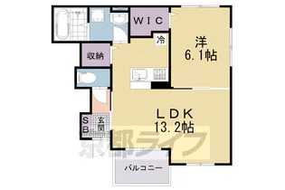 サン シャイン ヴィレッジ【1階】の間取り