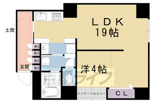 A−Terrace(エーテラス)【2階】の間取り
