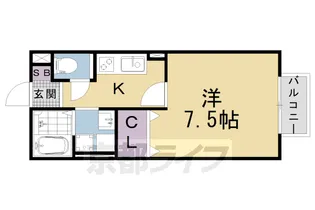 アクシスY【1階】の間取り