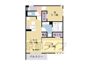 マロード亀岡駅北【1階】の間取り