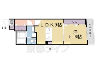 パウゼ伏見Sta.【2階】の間取り