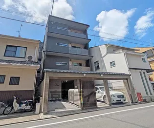 ウェルスクエア京都西陣WEST【305号室】の外観