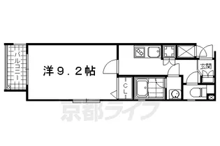 ベラジオ京都高台寺【4階】の間取り
