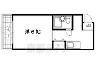ピュアコート錦【502号室】の間取り