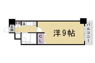 メロディハイム松原【2階】の間取り